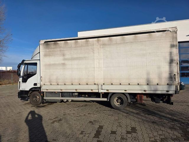 Curtain sider van IVECO 80-220 Eurocargo, Gardine, Ladebordwand, 1.Hand