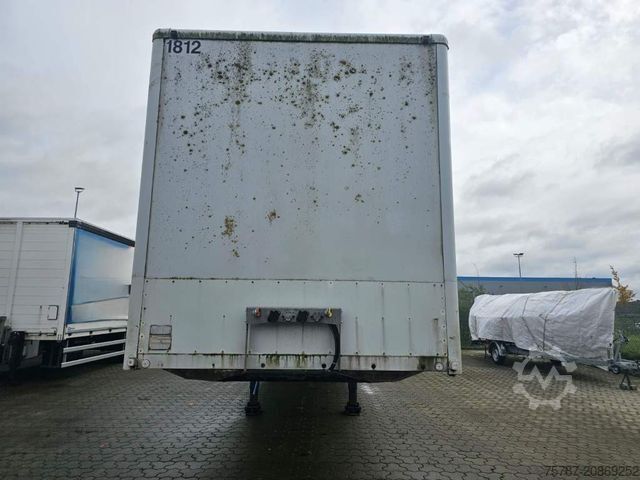 Box semitrailer SPIER Doppelstock mit Balken, 2 Achser