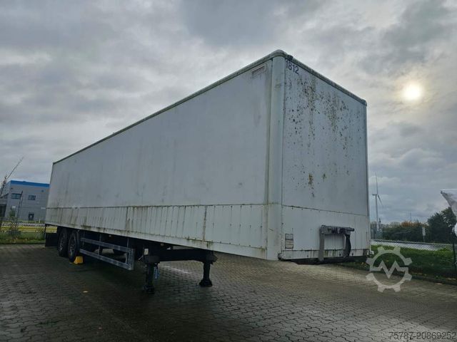 Box semitrailer SPIER Doppelstock mit Balken, 2 Achser