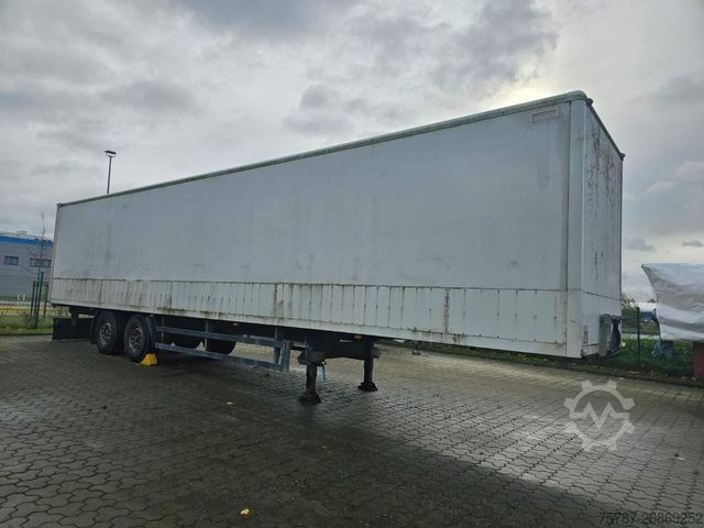 Box semitrailer SPIER Doppelstock mit Balken, 2 Achser