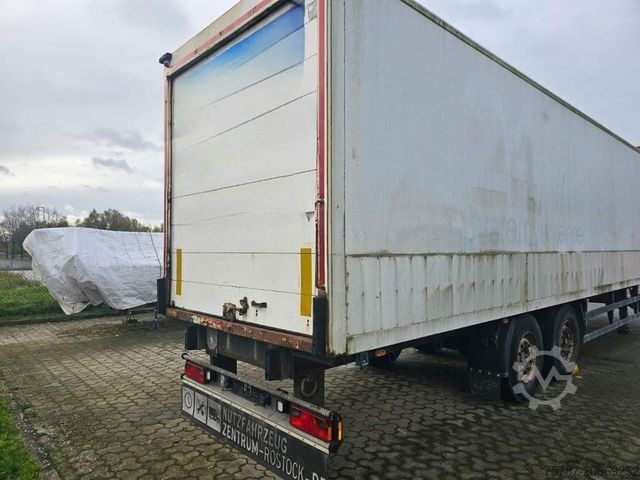 Box semitrailer SPIER Doppelstock mit Balken, 2 Achser
