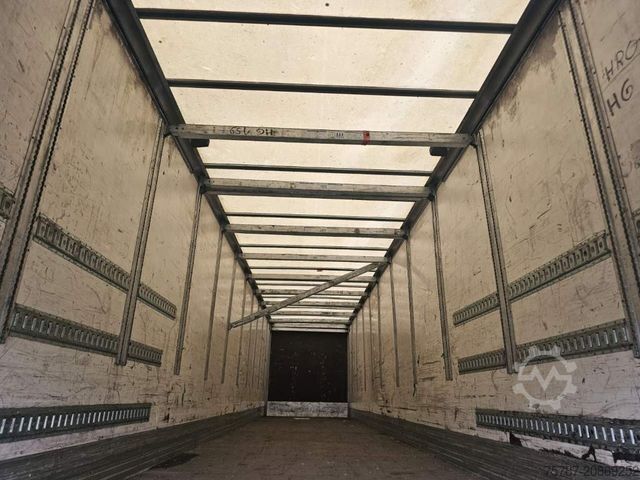 Box semitrailer SPIER Doppelstock mit Balken, 2 Achser