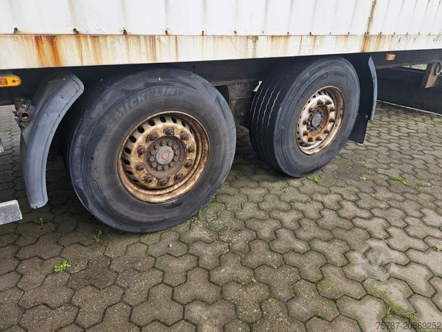 Box semitrailer SPIER Doppelstock mit Balken, 2 Achser