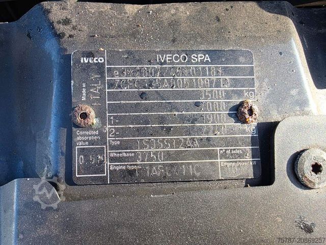 Box van IVECO 35S15/ 35-150 Koffer, Klima, manuelle Schaltung