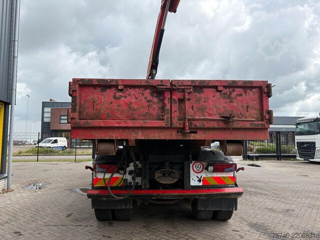 Hakenarmsystem MAN TGA 26.400 + PALFINGER PK12.000 + TIPPER + CONT...