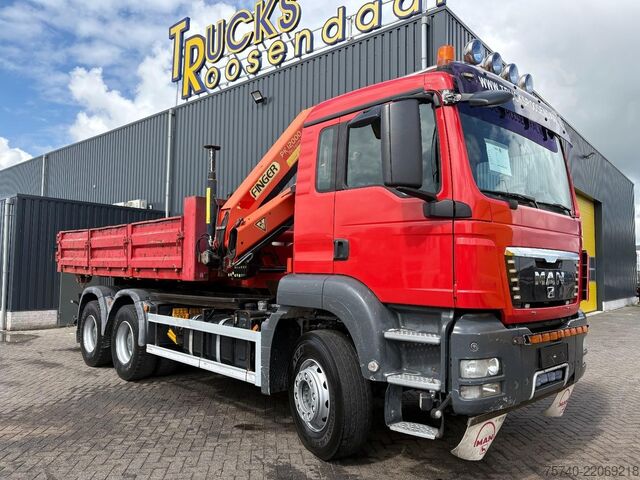 Hakenarmsystem MAN TGA 26.400 + PALFINGER PK12.000 + TIPPER + CONT...