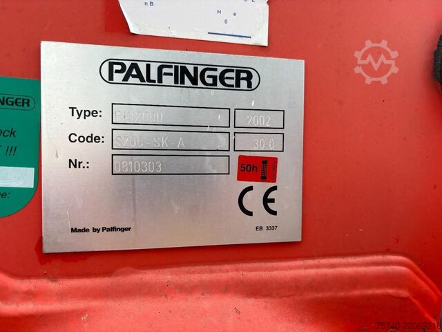 Hakenarmsystem MAN TGA 26.400 + PALFINGER PK12.000 + TIPPER + CONT...