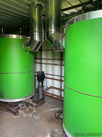 CFB-Kessel mit einer Leistung von 952 kg/Stunde CFB Boilers 952kg/hour