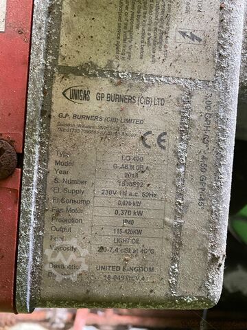 CFB-Kessel mit einer Leistung von 952 kg/Stunde CFB Boilers 952kg/hour