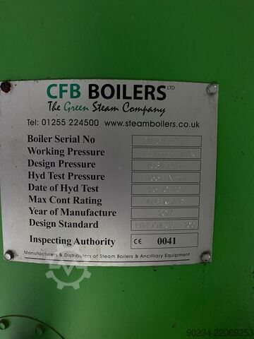 CFB-Kessel mit einer Leistung von 952 kg/Stunde CFB Boilers 952kg/hour