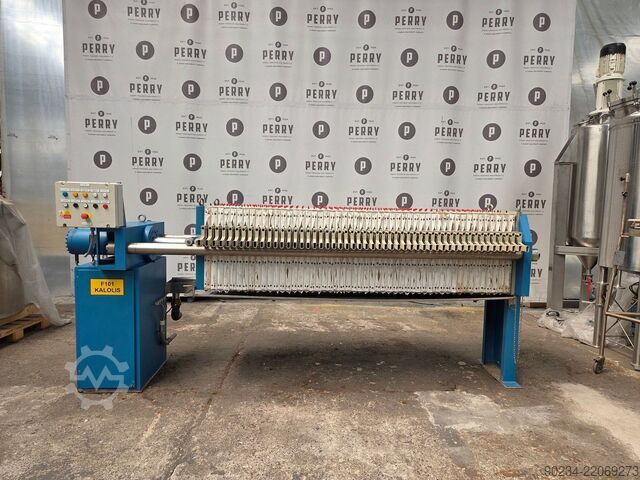 Kammerfilterpresse Antares Modell AKER 630/50-OO, 630 x 630 mm ANTARES AKER 630/50-OO