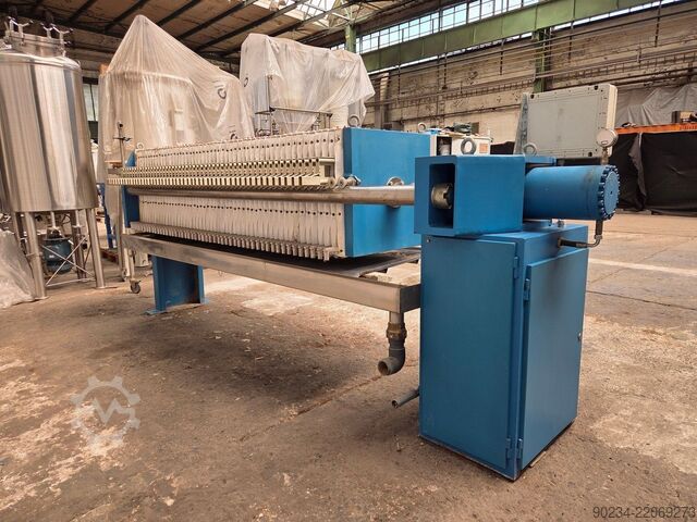 Kammerfilterpresse Antares Modell AKER 630/50-OO, 630 x 630 mm ANTARES AKER 630/50-OO