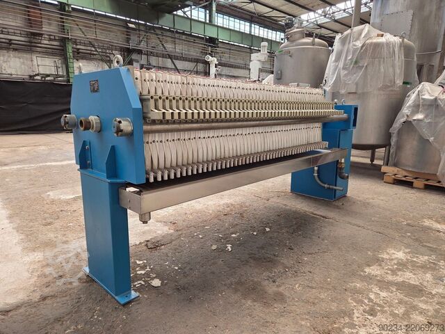 Kammerfilterpresse Antares Modell AKER 630/50-OO, 630 x 630 mm ANTARES AKER 630/50-OO