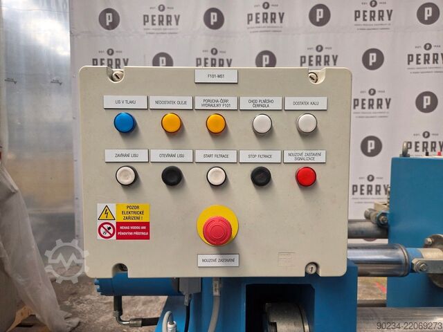 Kammerfilterpresse Antares Modell AKER 630/50-OO, 630 x 630 mm ANTARES AKER 630/50-OO