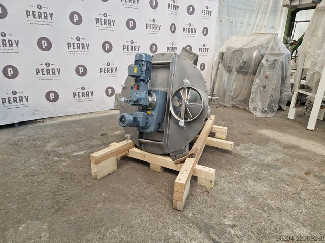 Nagelneuer 600-Liter PERRYmix Konusmischer Modell HVP 600 aus Edelstahl PERRYMIX HVP 600