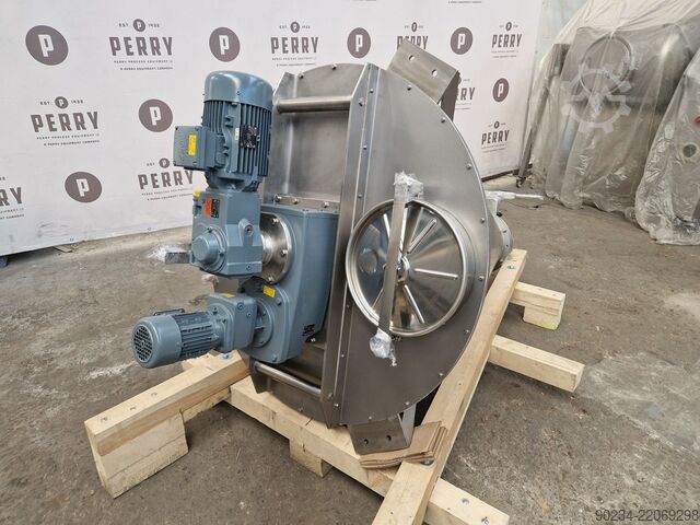Nagelneuer 600-Liter PERRYmix Konusmischer Modell HVP 600 aus Edelstahl PERRYMIX HVP 600