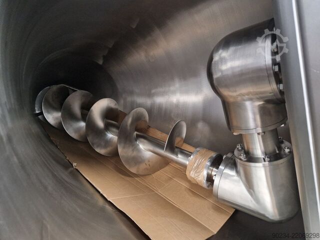 Nagelneuer 600-Liter PERRYmix Konusmischer Modell HVP 600 aus Edelstahl PERRYMIX HVP 600