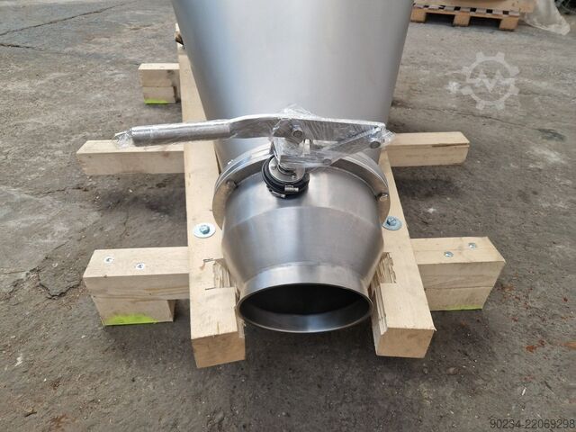 Nagelneuer 600-Liter PERRYmix Konusmischer Modell HVP 600 aus Edelstahl PERRYMIX HVP 600