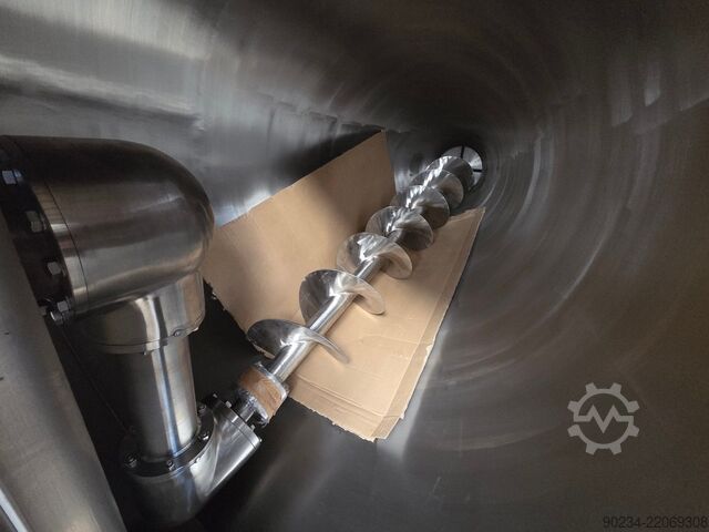 Nagelneuer 2000 Liter PERRYmix Modell HVP 2000 Edelstahl-Konusmischer PERRYMIX HVP 2000