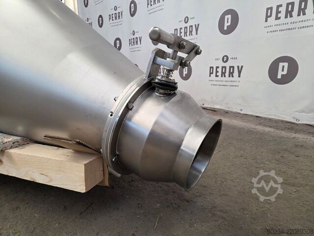 Nagelneuer 2000 Liter PERRYmix Modell HVP 2000 Edelstahl-Konusmischer PERRYMIX HVP 2000