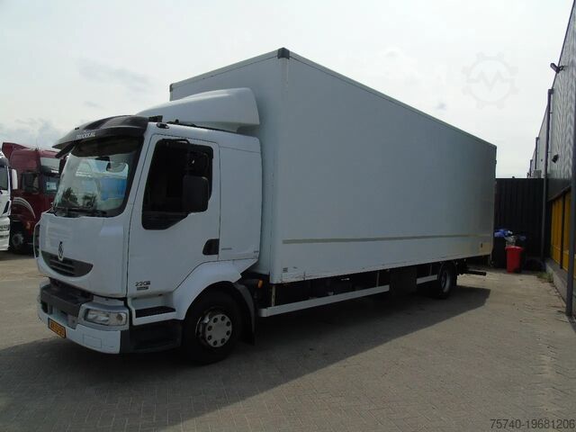 Koffer Renault Midlum 220 + euro 5 + MANUAL + lift + 12T