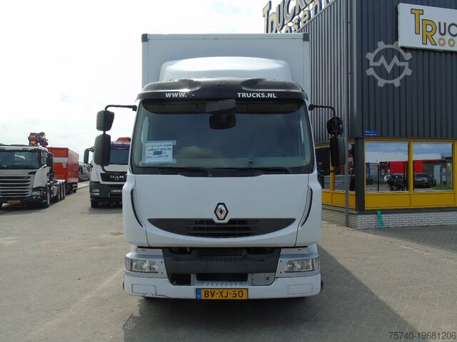 Koffer Renault Midlum 220 + euro 5 + MANUAL + lift + 12T