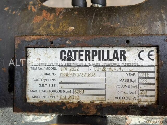 Mobilbagger Caterpillar M313D – CE
