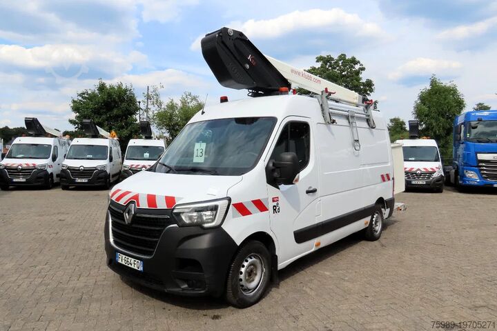 Hebebühne Renault Master 10,5 m 3 SEATS, KLUBB, 3500 kg, euro6