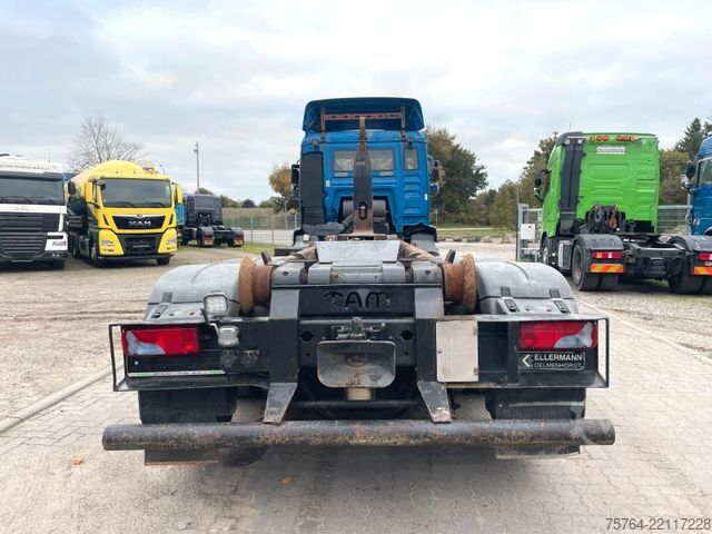 Roll-off tipper truck MAN TGA 26.400/Ellermann HL 26.70 SK/Gelenkt/Lift