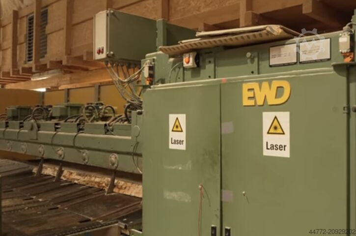 Komplettes Sägewerk (stationär) Möhringer EWD Häwa Kallfass Brodbaek Running Bandsaw NKU 150 Optimes etc.