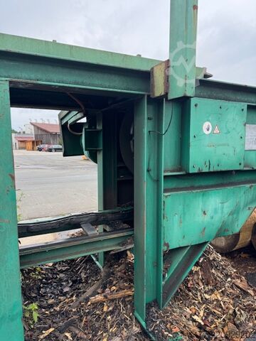 Komplettes Sägewerk (stationär) Möhringer EWD Häwa Kallfass Brodbaek Running Bandsaw NKU 150 Optimes etc.