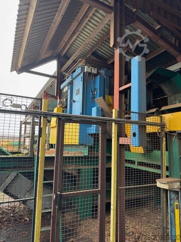 Komplettes Sägewerk (stationär) Möhringer EWD Häwa Kallfass Brodbaek Running Bandsaw NKU 150 Optimes etc.