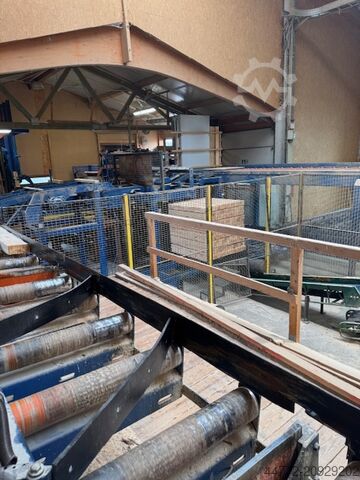 Komplettes Sägewerk (stationär) Möhringer EWD Häwa Kallfass Brodbaek Running Bandsaw NKU 150 Optimes etc.