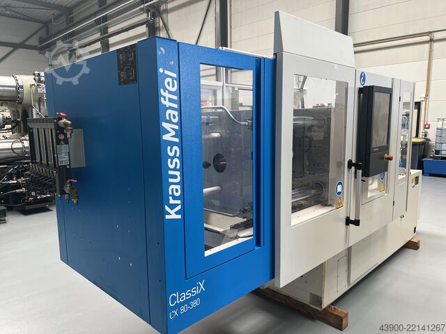 Injection molding machine KraussMaffei KM 80 - 380 CX