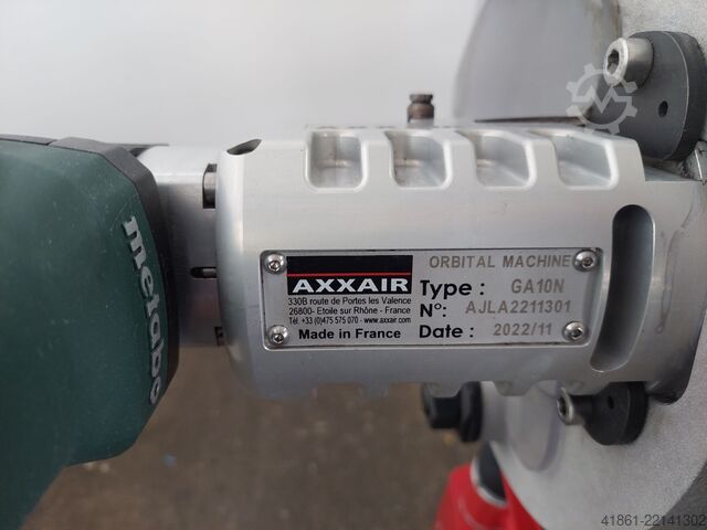 Orbital pipe beveling machine AXXAIR GA 172