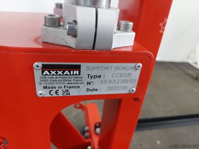 Orbital pipe beveling machine AXXAIR GA 172