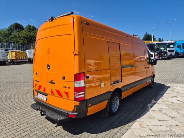 Vehicle for inspection of channels and pipes Mercedes-Benz Sprinter 518 / TV INSPECTION / IBEK