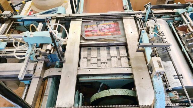 Book Cover Machine Polygraph Wegra 