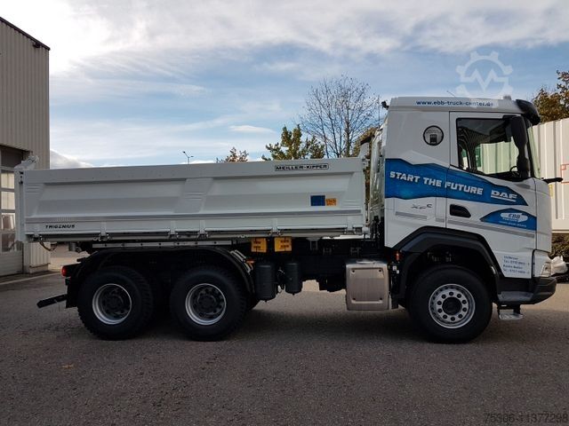 Dreiseitenkipper LKW DAF FAT XFC 530 SL Meiller TRIGENIUS D 316