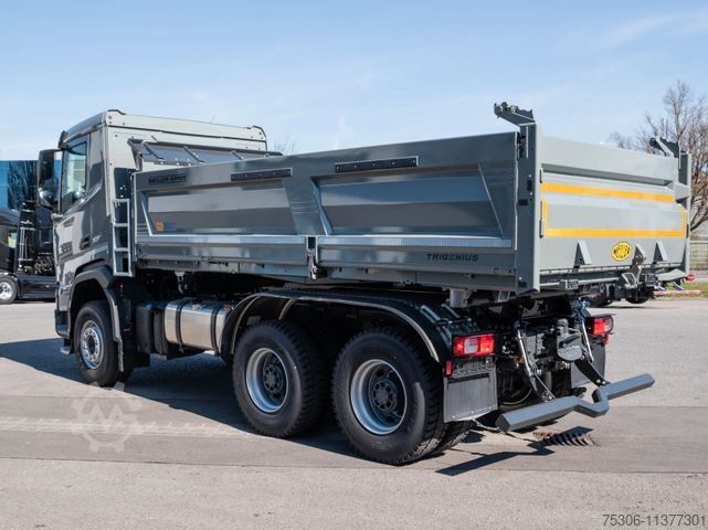 Dreiseitenkipper LKW DAF FAT XFC 530 Meiller Trigenius D316