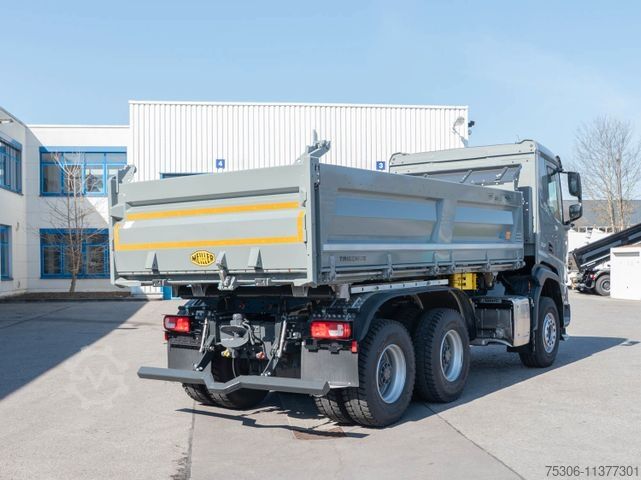 Dreiseitenkipper LKW DAF FAT XFC 530 Meiller Trigenius D316
