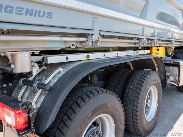 Dreiseitenkipper LKW DAF FAT XFC 530 Meiller Trigenius D316