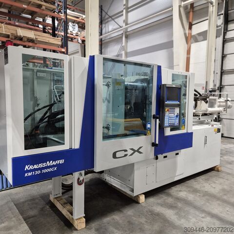 Injection molding machine Krauss Maffei KM 130 – 1000 CX