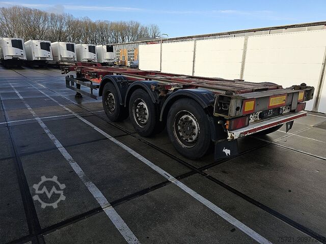 Container transportation SCHMITZ SCF 25 G 45 EURO MULTI