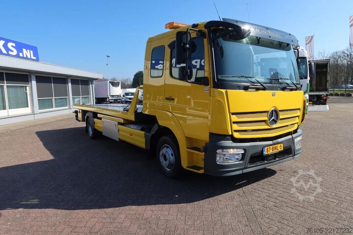 Car transporter Mercedes-Benz Atego 1221 1221 L  Takel wagen 6 Persoons