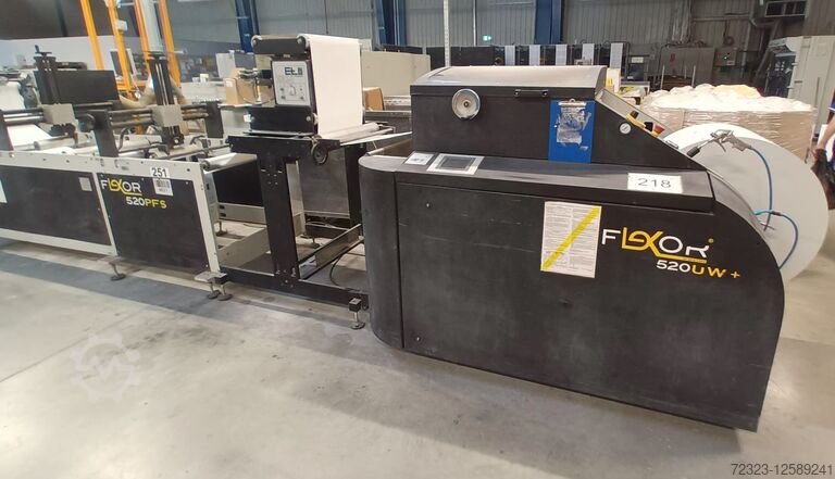 Paper cutting machine EMIS Flexor Roll to Cut sheet line