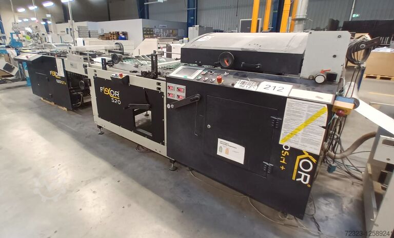 Paper cutting machine EMIS Flexor Roll to Cut sheet line