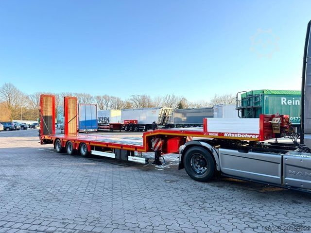 Low loader semitrailer KÄSSBOHRER K.SLS Standard Tiefbett Auflieger Neuwertig