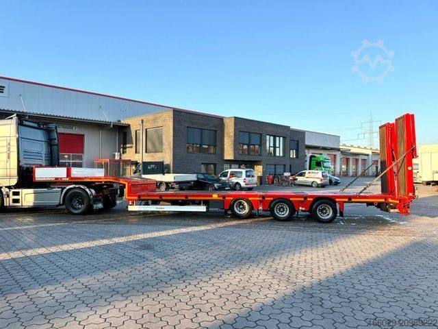 Low loader semitrailer KÄSSBOHRER K.SLS Standard Tiefbett Auflieger Neuwertig