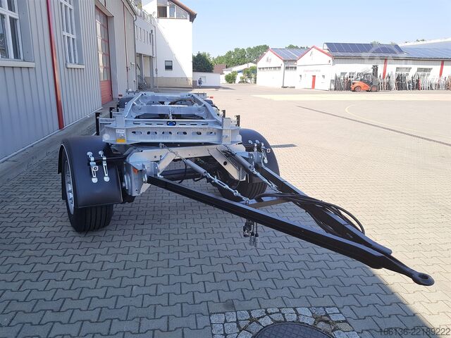 Roll off trailer Fliegl Schlittenanhänger für Abrollcontainer